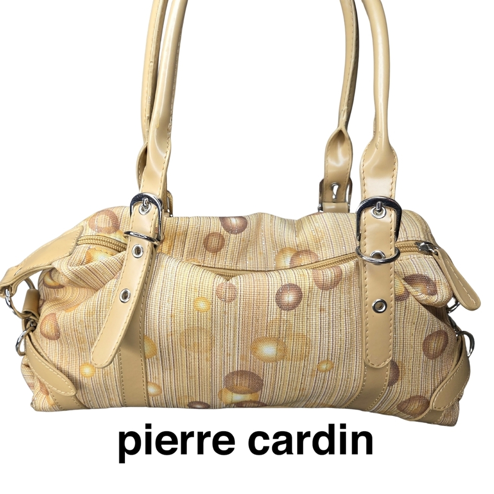 Pierre Cardin Beige Patterned Women's Bag